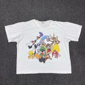 Vintage Too Cool Looney Tunes T Shirt Gang/Squad Single Stitch Size Medium